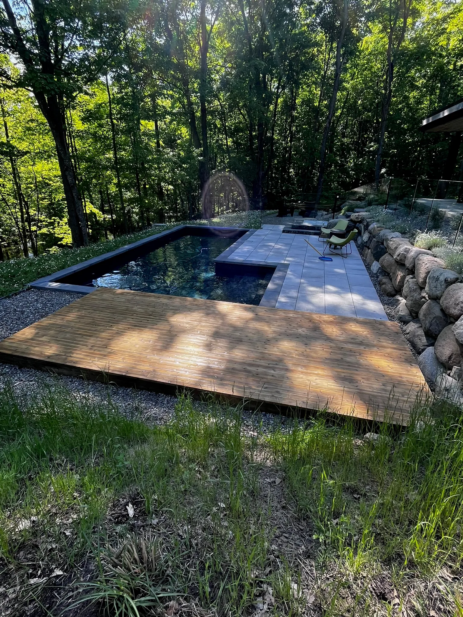 Piscine creusée sur mesure